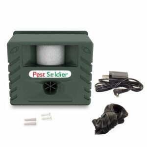 Pest Soldier Sentinel Review The Best Ultrasonic Deer Repellent - AC Adapter